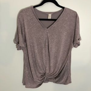 Lazy Sundays twist front tee